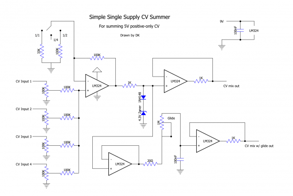 Simple Single Supply CV Summer schematic.png